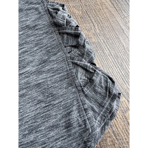 Lululemon Var-City Workout Tank - Heathered Black - Size 4 - Picture 3 of 4